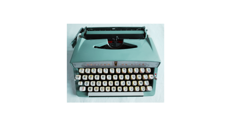Machine à écrire rétro – location décoration vintage près de Rouen